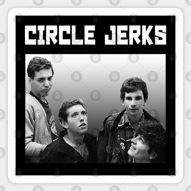 CIRCLE JERKS Magnet by Pemandangan Kenangan 2000